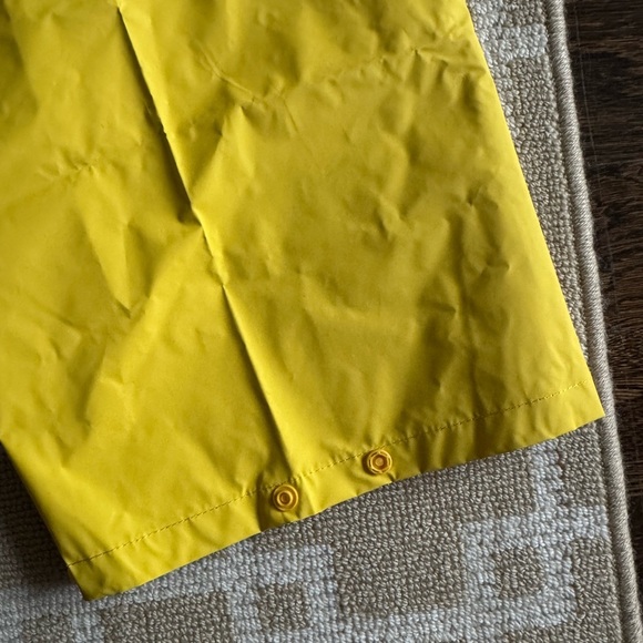 New Columbia Waterproof Nylon Shell Rain Pants Outdoor Fishing Camping Yellow XL - Picture 9 of 9